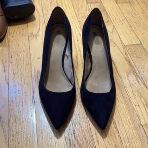 Bundle of Black and Grey Kitten Heels Sz 10